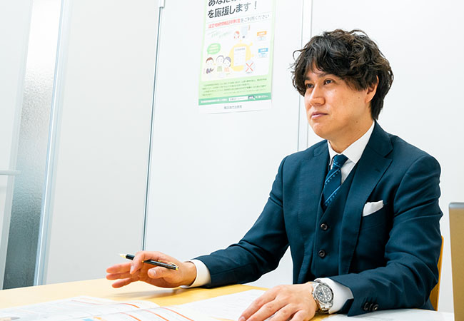 初めてでも安心！身近で話しやすい雰囲気